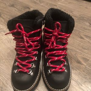 Price brand new right now is $278 and selling for $150. Size is 5.5